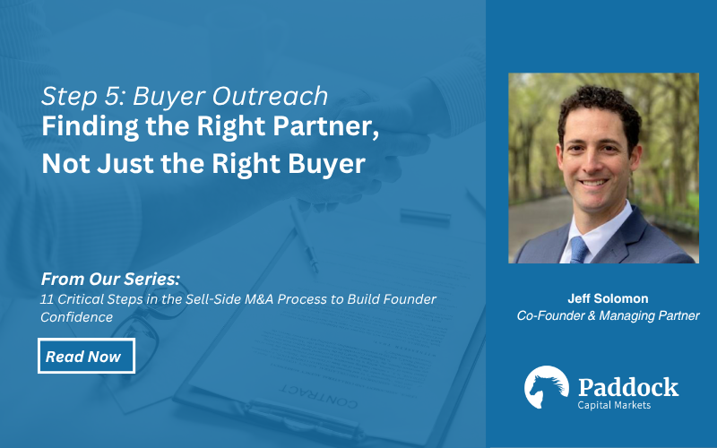 Buyer Outreach: Finding the Right Partner, Not Just Any Buyer